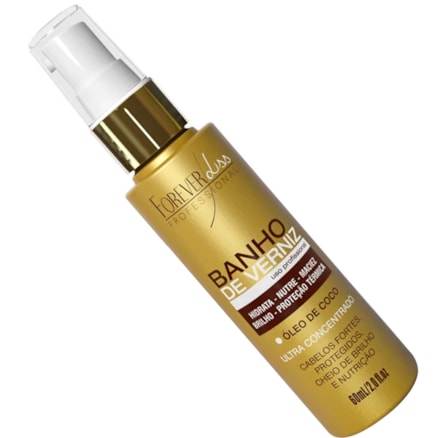 Óleo Capilar Forever Liss Banho De Verniz Profissional 60ml