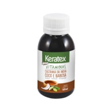 Óleo Capilar Keratex Bomba De Vitamina Coco E Babosa 60ml