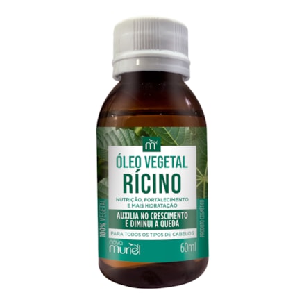 Oléo Capilar Muriel Vegetal Rícino 60ml