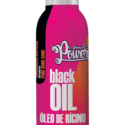 Óleo Capilar Soul Power Oil De Ricino Black 100ml