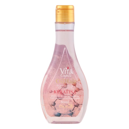 Óleo Capilar Vita Capili Keratina 80ml