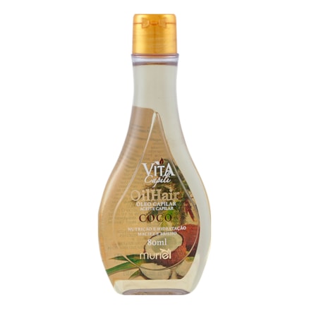 Óleo Capilar Vita Capili Óleo De Coco 80ml