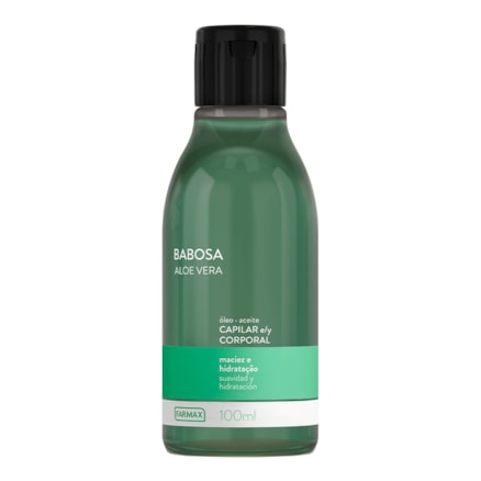 Óleo Corporal Capilar Farmax Babosa Proteção 100ml
