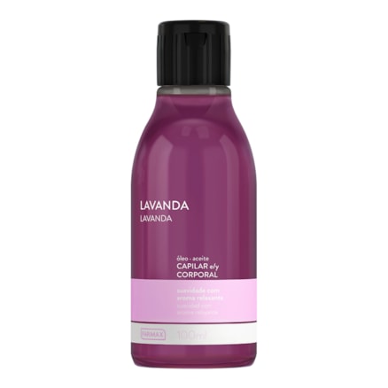 Óleo Corporal Capilar Farmax Lavanda Suavidade 100ml