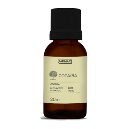 Óleo Corporal Farmax Copaiba Puro 30ml