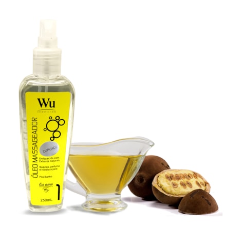 Óleo Corporal Massageador Cupuaçu Wu 250ml