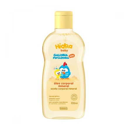 Óleo Corporal Mineral Hydra Baby Galinha Pintadinha 100ml