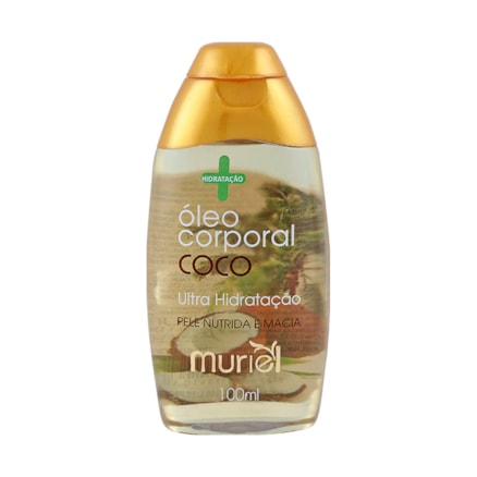 Óleo Corporal Muriel Amêndoas Óleo De Coco 100ml