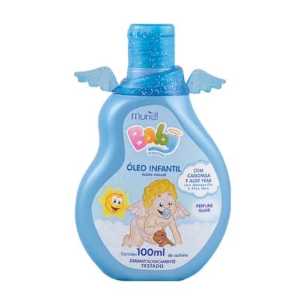 Óleo Corporal Muriel Baby Azul 100ml