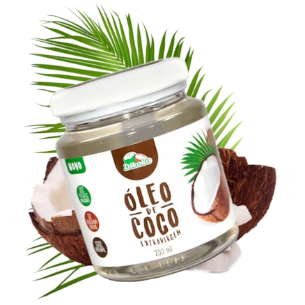 Óleo De Coco Dikoko Extravirgem 200ml