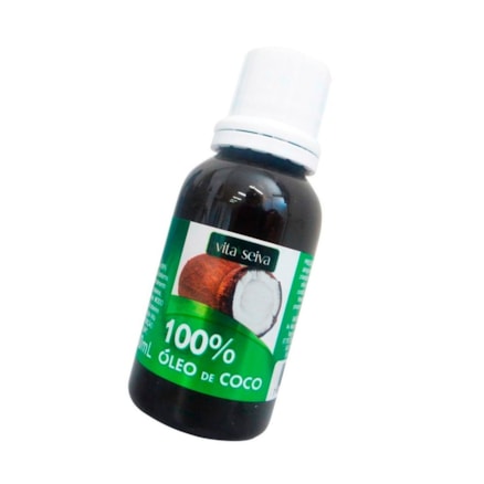 Óleo De Coco Vita Seiva Oliva 100% Vegetal 30ml