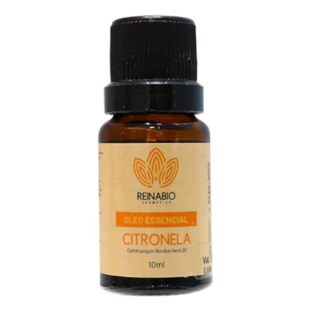 Óleo Essencial Citronela Reinabio 10ml