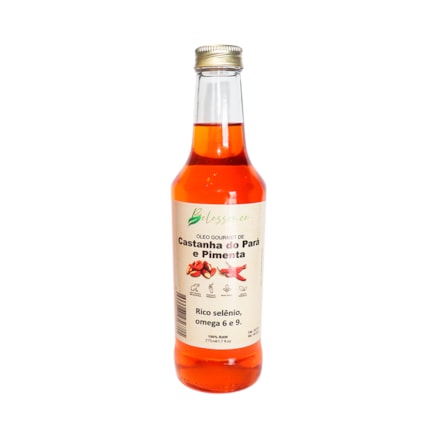 Óleo Gourmet de Castanha do Pará e Pimenta Belessence 275ml