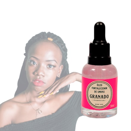 Óleo Granado Pink Fortal Tratamento Unhas Quebradiças 10ml