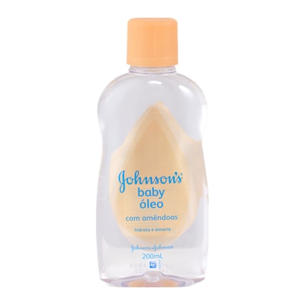 Óleo Johnson & Johnson Amêndoas 200ml