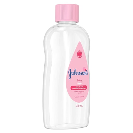 Óleo Johnson & Johnson Puro 200ml