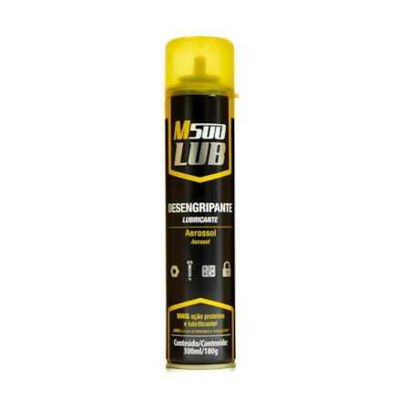 Óleo Lubrificante Desengripante M500 Lub Spray 300ml