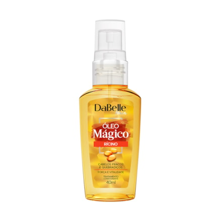 Óleo Mágico Dabelle Hair Ricino 40ml