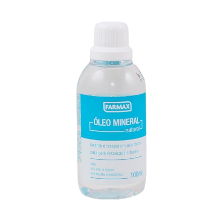 Óleo Mineral Naturol Farmax Hidratação Maciez Pele 100ml