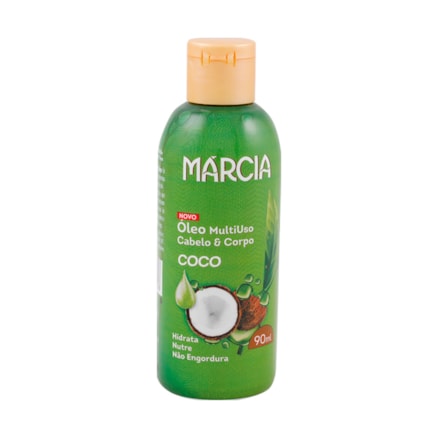 Óleo Multiuso Marcia Coco Hidratação Umectação Nutre 90ml