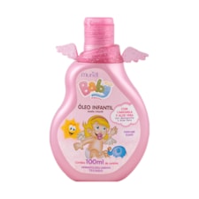 Óleo Muriel Baby Hipoalergênico Pele Macia Rosa 100ml