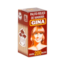 Palito Dental Gina 200 Und