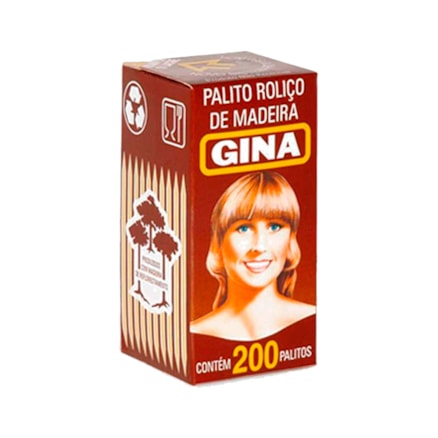 Palito Dental Gina 200 Und