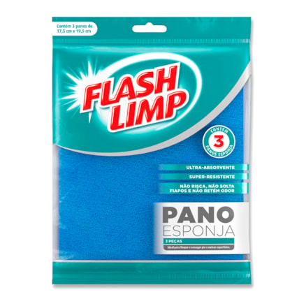 Pano Esponja Flashlimp 3 Und