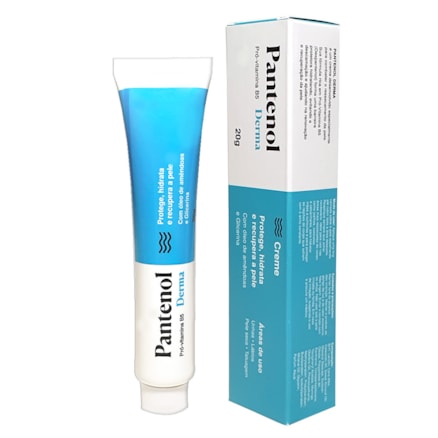 Pantenol Derma Pró-vitamina B5 Creme 20g