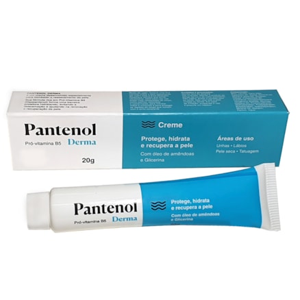 Pantenol Derma Pró-vitamina B5 Creme 20g