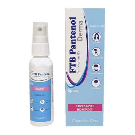 Pantenol Derma Pró-vitamina B5 Spray 50ml