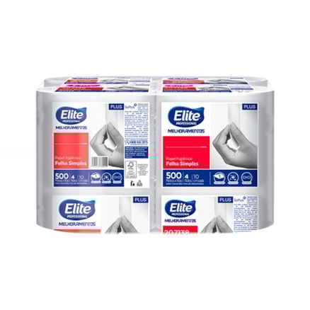 Papel Higiênico Elite Fs Rolo 4x500m