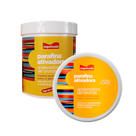 Parafina Corpo Dourado Hidratação Intensiva Corporal 850g