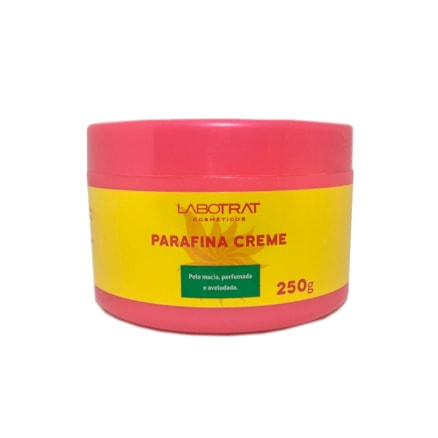 Parafina Creme Pele Macia Perfumada Aveludada Labotrat 250g