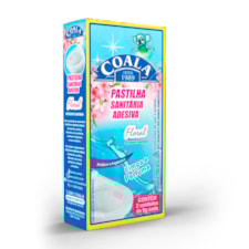 Pastilha Adesiva Coala Floral Higiênico Com 2 Und 9g