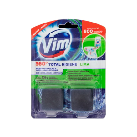 Pastilha Sanitária Vim Inodor Lima 100g