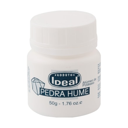 Pedra Hume Pó Ideal Adstringente Anti Séptico 50g