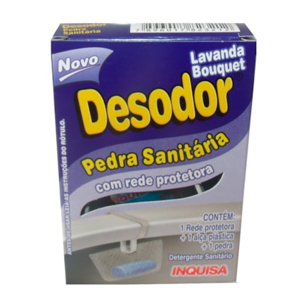 Pedra Sanitária Desodor Rede Protetora Lavanda Fresh 25g