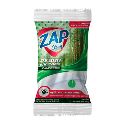 Pedra Sanitária Zapclean Campestre 25g