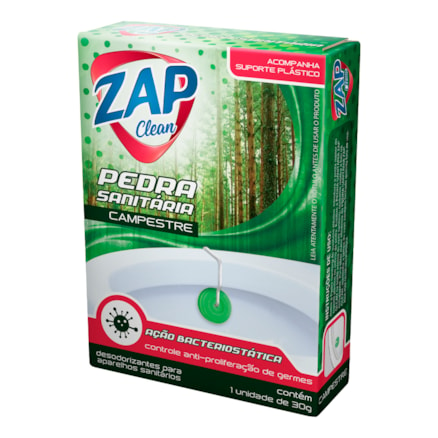 Pedra Sanitária Zapclean Campestre 30g