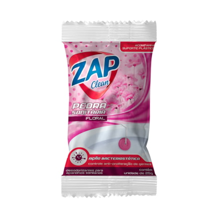 Pedra Sanitária Zapclean Floral 25g