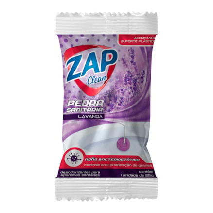 Pedra Sanitária Zapclean Lavanda 25g