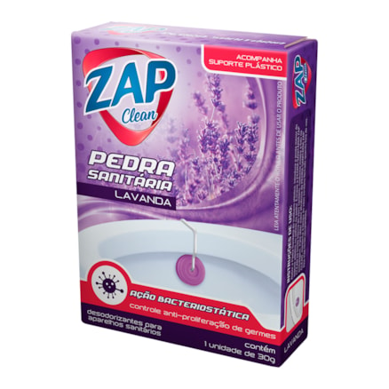 Pedra Sanitária Zapclean Lavanda 30g