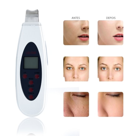 Peeling Ultrassônico Portátil Lcd Lw006 Bivolt