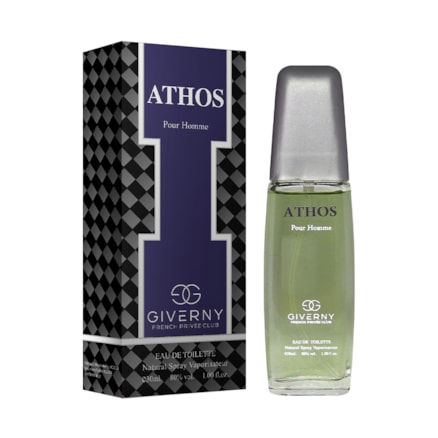 Perfume Giverny Athos Pour Homme Fundo Patchouli 30ml