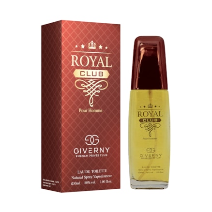 Perfume Giverny Royal Club Pour Homme Amadeirado 30ml