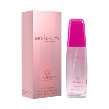 Perfume Giverny Sensuality Pour Femme Adocicado 30ml