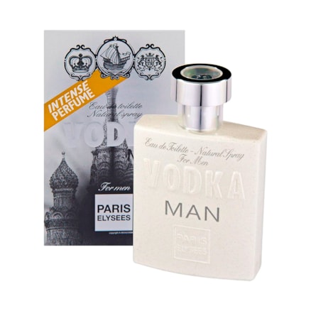 Perfume Paris Elys Vodka Masculino Notas Caviar Lima 100ml