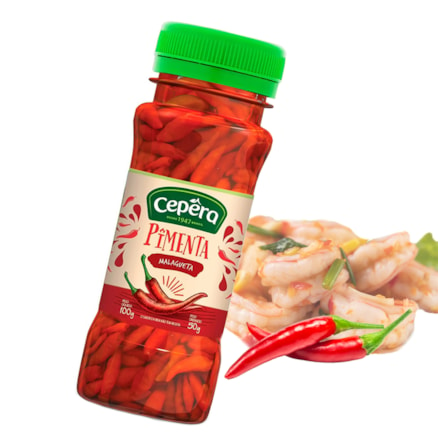 Pimenta Malagueta Vermelha Cepêra 50g