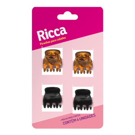 Piranha 853 Ricca Classic Mini Criatividade Cabelo Penteados